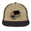 Flat Bill Snapback Trucker Cap Thumbnail