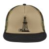 Flat Bill Snapback Trucker Cap Thumbnail