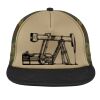 Flat Bill Snapback Trucker Cap Thumbnail