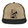 Flat Bill Snapback Trucker Cap Thumbnail
