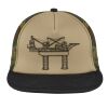Flat Bill Snapback Trucker Cap Thumbnail
