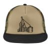 Flat Bill Snapback Trucker Cap Thumbnail