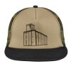 Flat Bill Snapback Trucker Cap Thumbnail