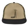 Flat Bill Snapback Trucker Cap Thumbnail