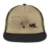 Flat Bill Snapback Trucker Cap Thumbnail