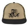 Flat Bill Snapback Trucker Cap Thumbnail
