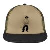 Flat Bill Snapback Trucker Cap Thumbnail