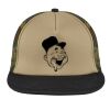Flat Bill Snapback Trucker Cap Thumbnail