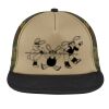 Flat Bill Snapback Trucker Cap Thumbnail