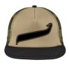Flat Bill Snapback Trucker Cap Thumbnail