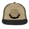 Flat Bill Snapback Trucker Cap Thumbnail