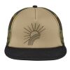Flat Bill Snapback Trucker Cap Thumbnail