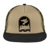 Flat Bill Snapback Trucker Cap Thumbnail