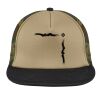 Flat Bill Snapback Trucker Cap Thumbnail