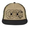 Flat Bill Snapback Trucker Cap Thumbnail