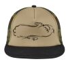 Flat Bill Snapback Trucker Cap Thumbnail