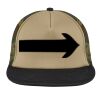 Flat Bill Snapback Trucker Cap Thumbnail