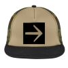 Flat Bill Snapback Trucker Cap Thumbnail