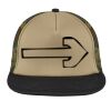 Flat Bill Snapback Trucker Cap Thumbnail