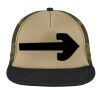 Flat Bill Snapback Trucker Cap Thumbnail