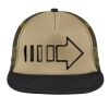 Flat Bill Snapback Trucker Cap Thumbnail