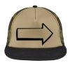 Flat Bill Snapback Trucker Cap Thumbnail