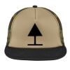 Flat Bill Snapback Trucker Cap Thumbnail