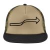 Flat Bill Snapback Trucker Cap Thumbnail