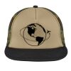 Flat Bill Snapback Trucker Cap Thumbnail