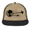 Flat Bill Snapback Trucker Cap Thumbnail