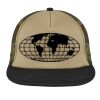 Flat Bill Snapback Trucker Cap Thumbnail