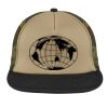 Flat Bill Snapback Trucker Cap Thumbnail