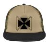 Flat Bill Snapback Trucker Cap Thumbnail
