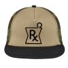 Flat Bill Snapback Trucker Cap Thumbnail