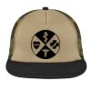 Flat Bill Snapback Trucker Cap Thumbnail