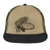 Flat Bill Snapback Trucker Cap Thumbnail
