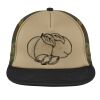 Flat Bill Snapback Trucker Cap Thumbnail