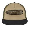 Flat Bill Snapback Trucker Cap Thumbnail