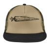 Flat Bill Snapback Trucker Cap Thumbnail