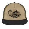 Flat Bill Snapback Trucker Cap Thumbnail