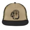 Flat Bill Snapback Trucker Cap Thumbnail