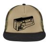 Flat Bill Snapback Trucker Cap Thumbnail