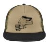 Flat Bill Snapback Trucker Cap Thumbnail