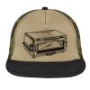 Flat Bill Snapback Trucker Cap Thumbnail