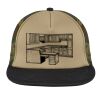 Flat Bill Snapback Trucker Cap Thumbnail