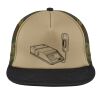 Flat Bill Snapback Trucker Cap Thumbnail