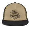 Flat Bill Snapback Trucker Cap Thumbnail