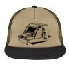 Flat Bill Snapback Trucker Cap Thumbnail