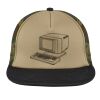 Flat Bill Snapback Trucker Cap Thumbnail