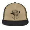 Flat Bill Snapback Trucker Cap Thumbnail